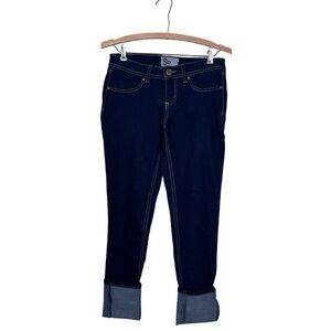 SO Women's Deep Indigo Ankle Jeggings